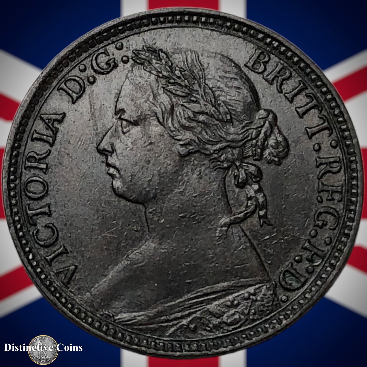 Great Britain 1875 H Farthing 1/4d GB3772