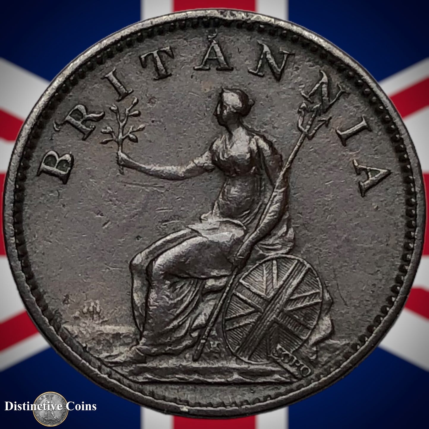 Great Britain 1806 Farthing 1/4d GB3223