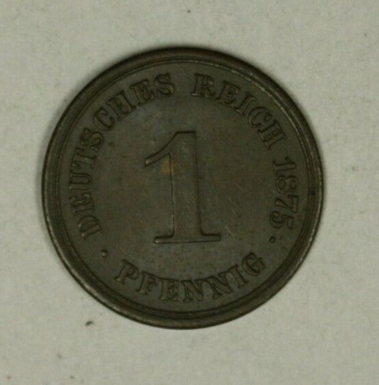 Germany Pfennig 1875-E Toned UNC A2293