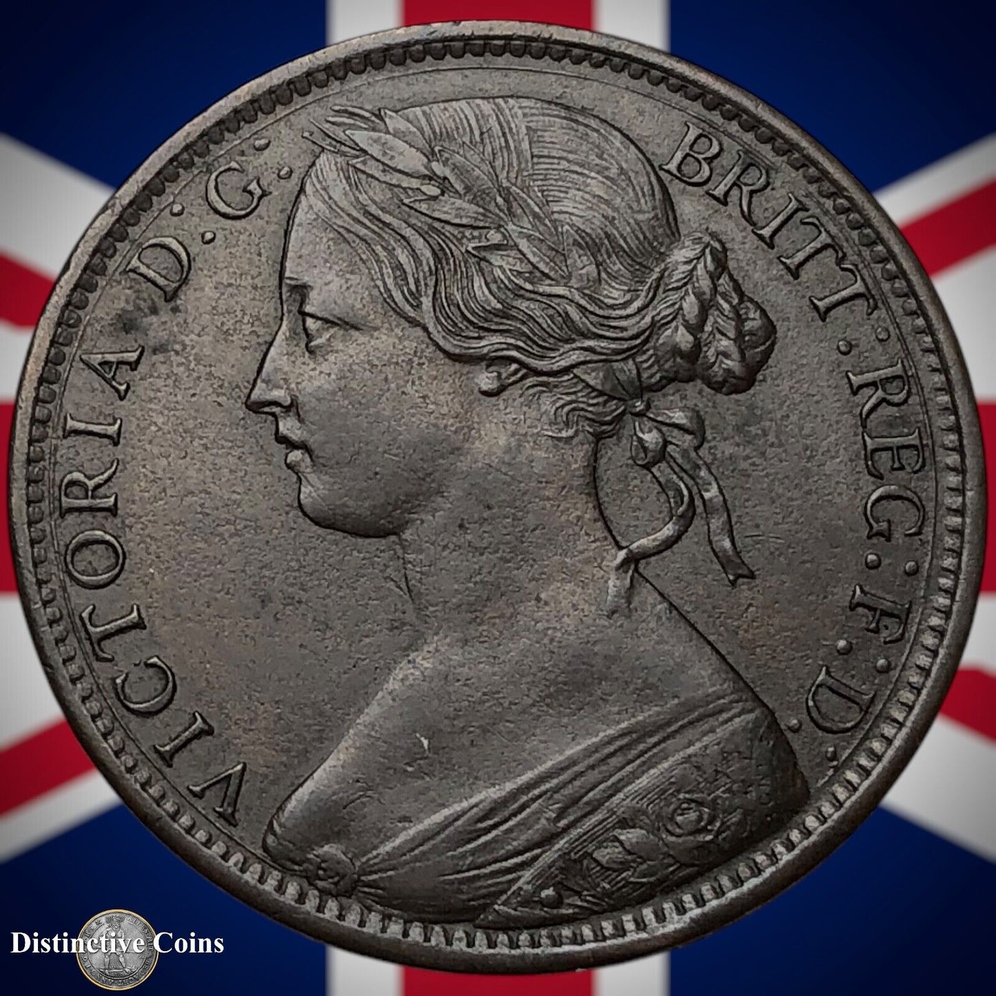 Great Britain 1861 Penny 1d GB6189