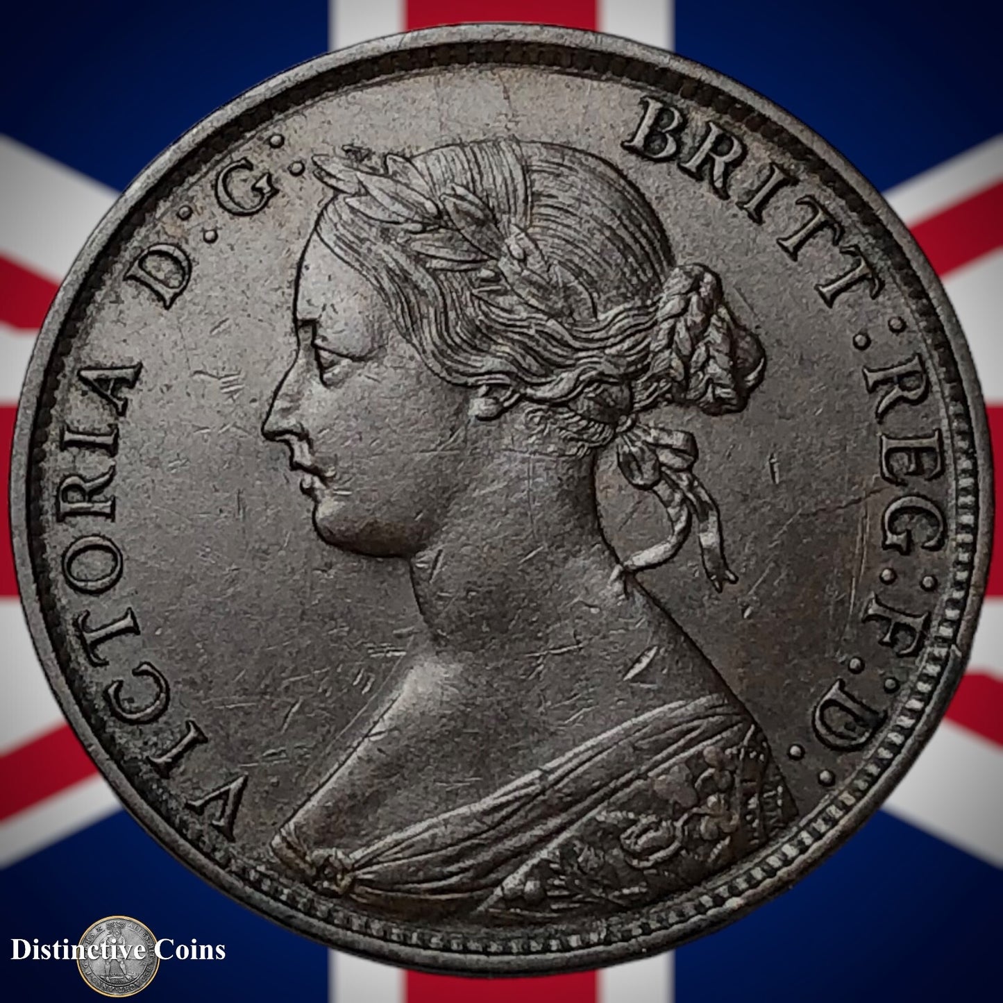 Great Britain 1862 Half Penny 1/2d GB5432