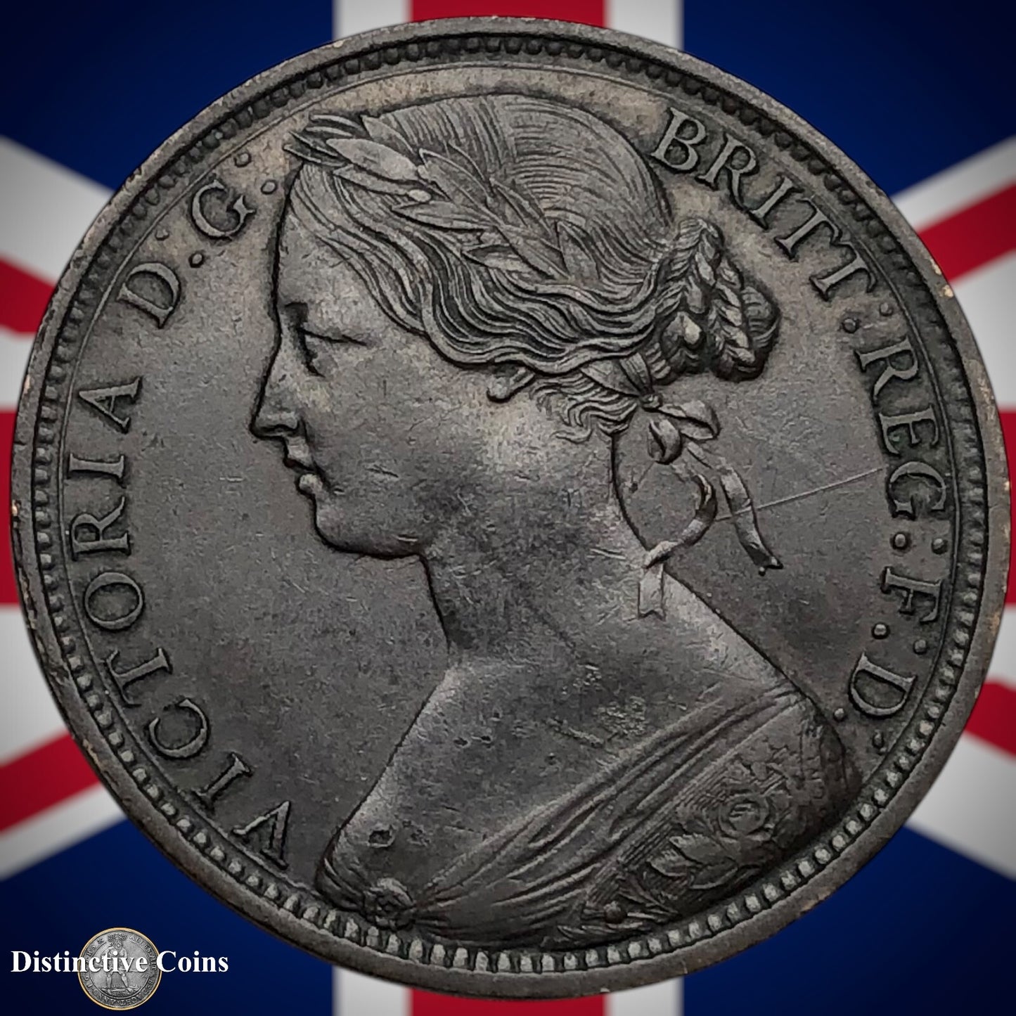 Great Britain 1862 Penny 1d GB6227