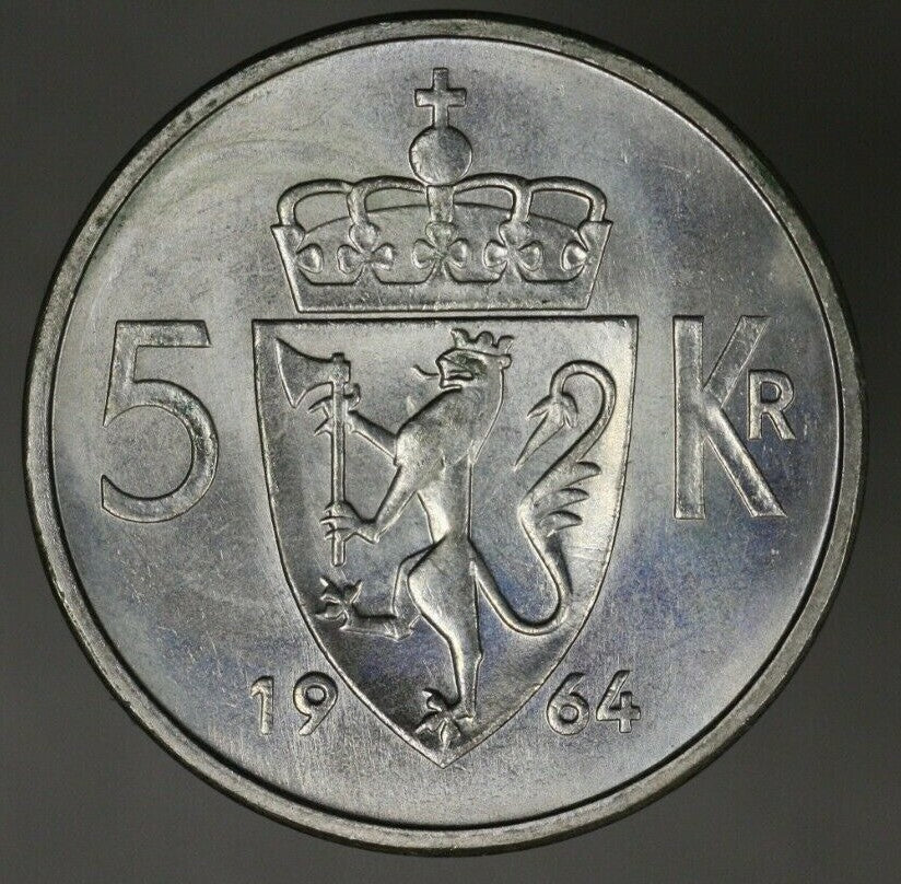Norway 1964 8 Piece Coin Set B266