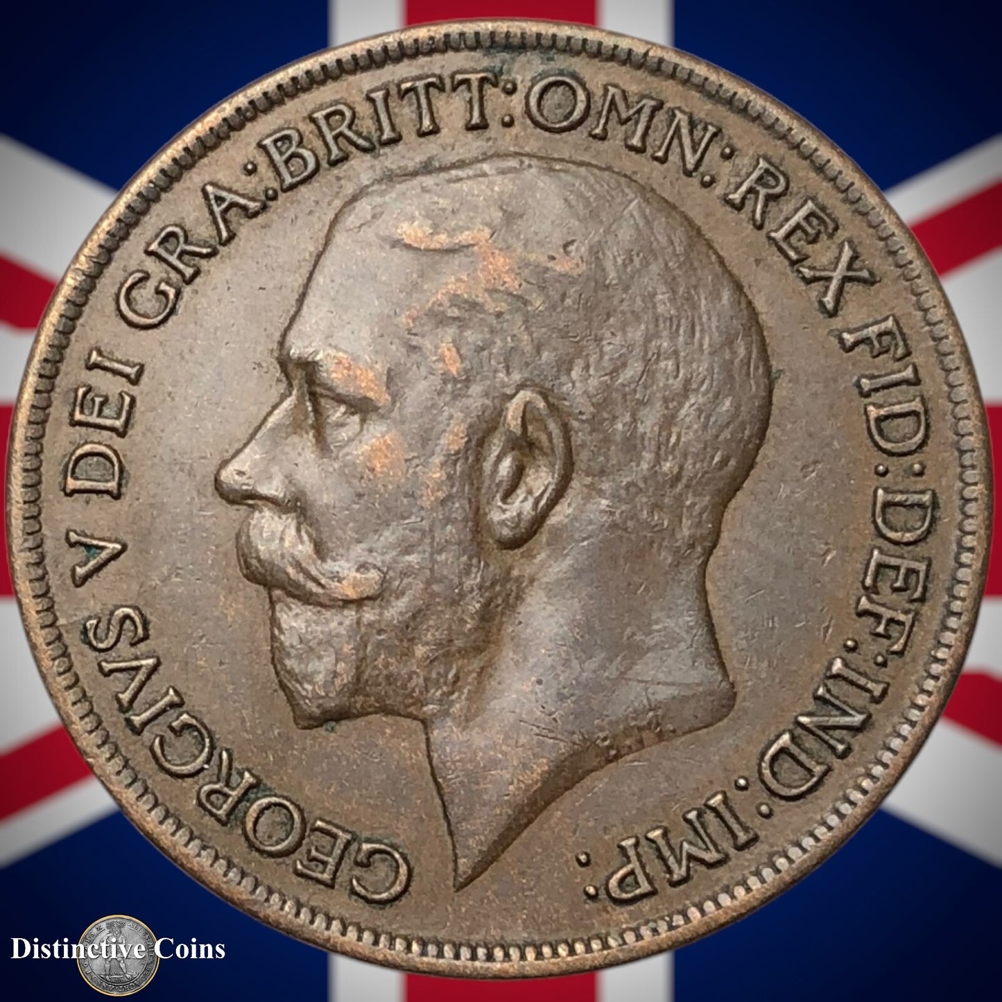 Great Britain 1919 Penny 1d GB6901