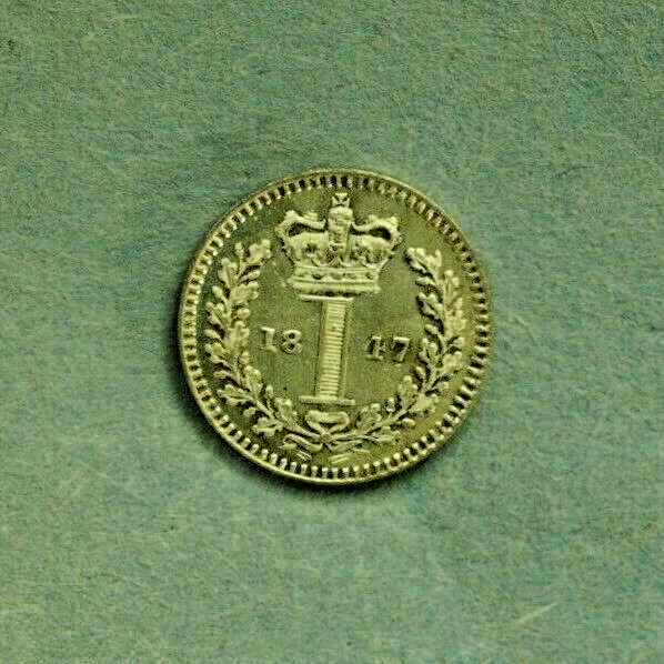 Great Britain 1847 Maundy 1 Penny A312