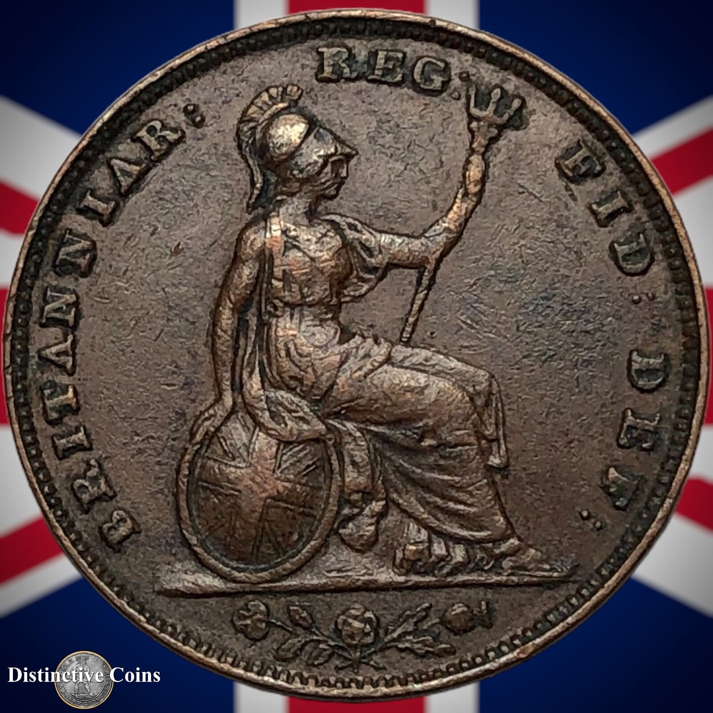 Great Britain 1853 Farthing 1/4d GB3452