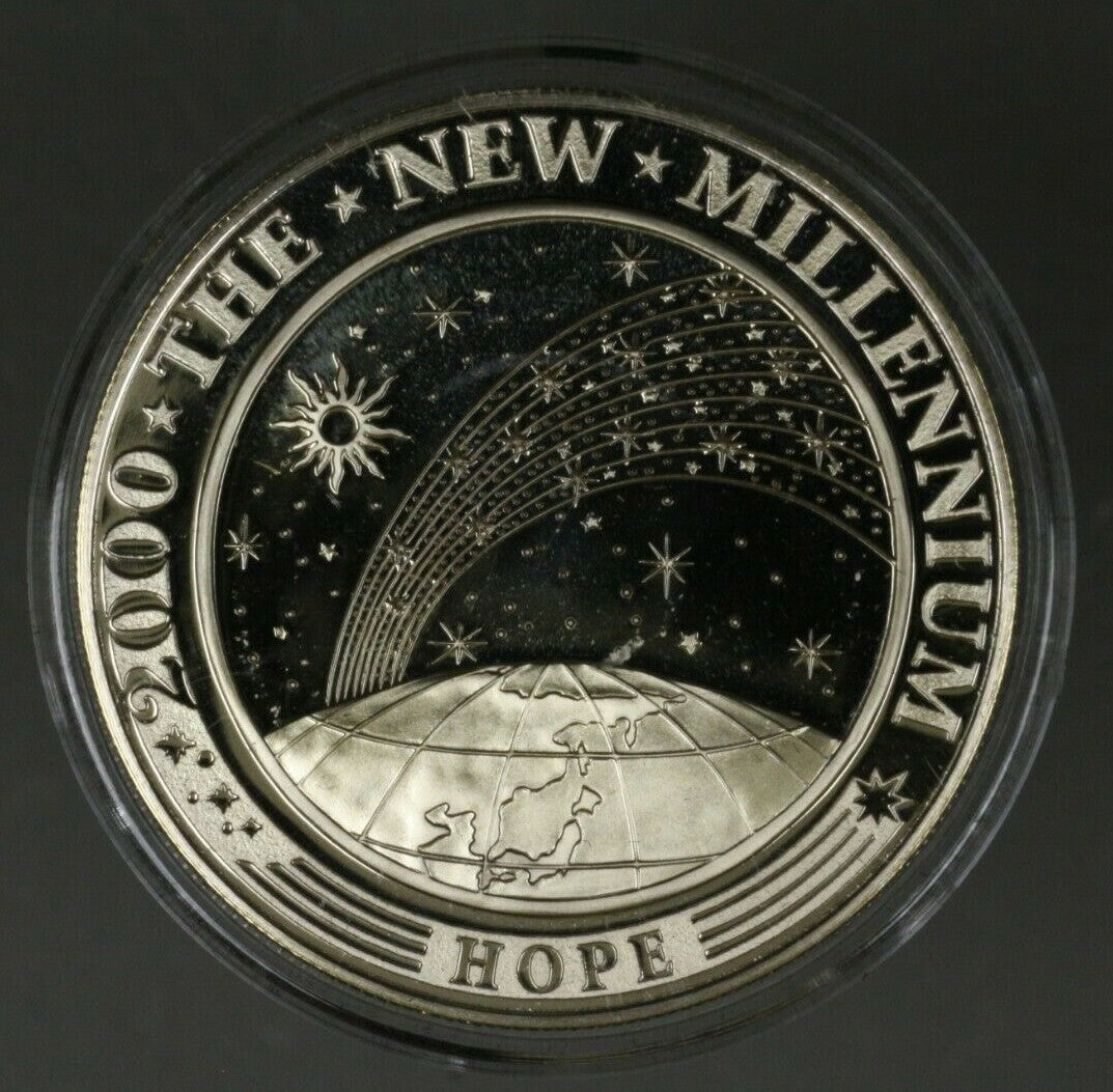 Kiribati 2000 $5 $10 $20 Millennium Set in Box PS 4 B195