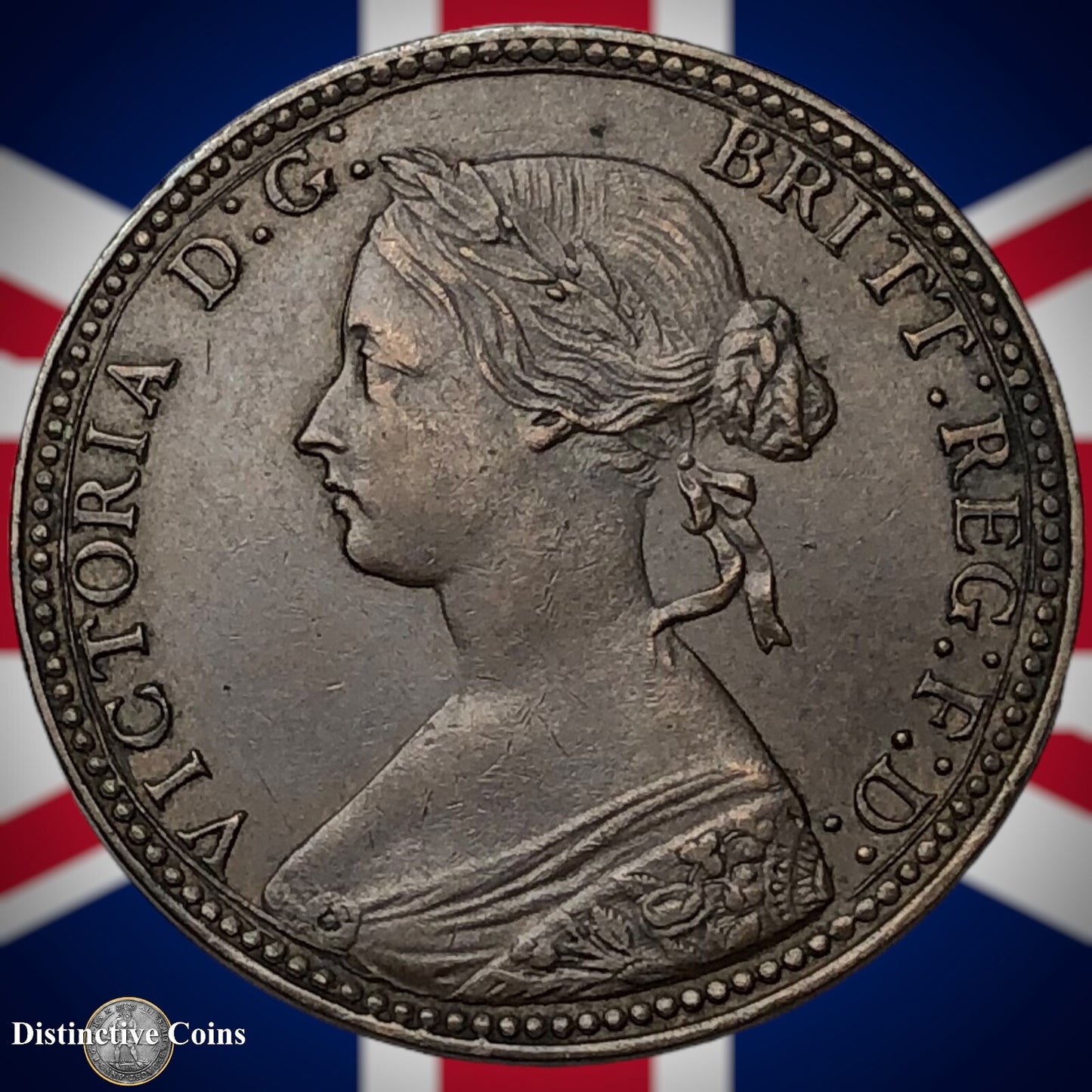 Great Britain 1860 Half Penny 1/2d GB5343