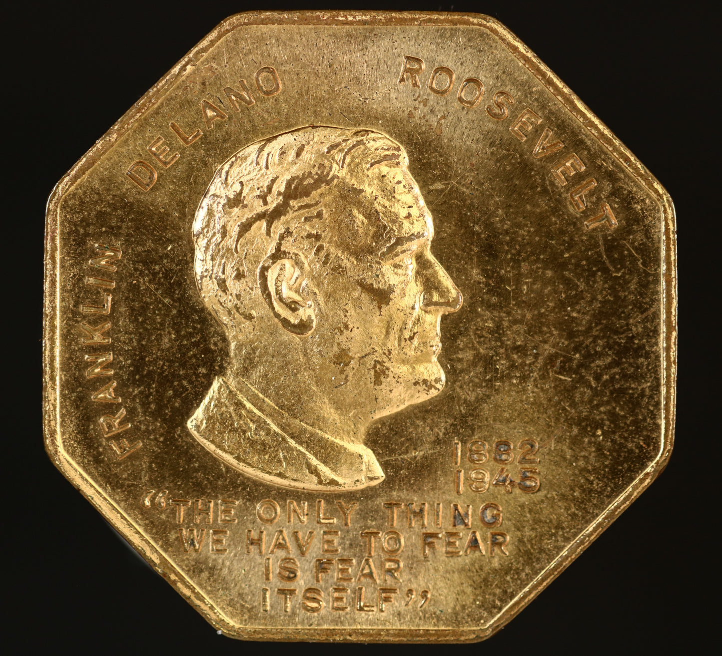 US Franklin D. Roosevelt Commemorative Token A3494