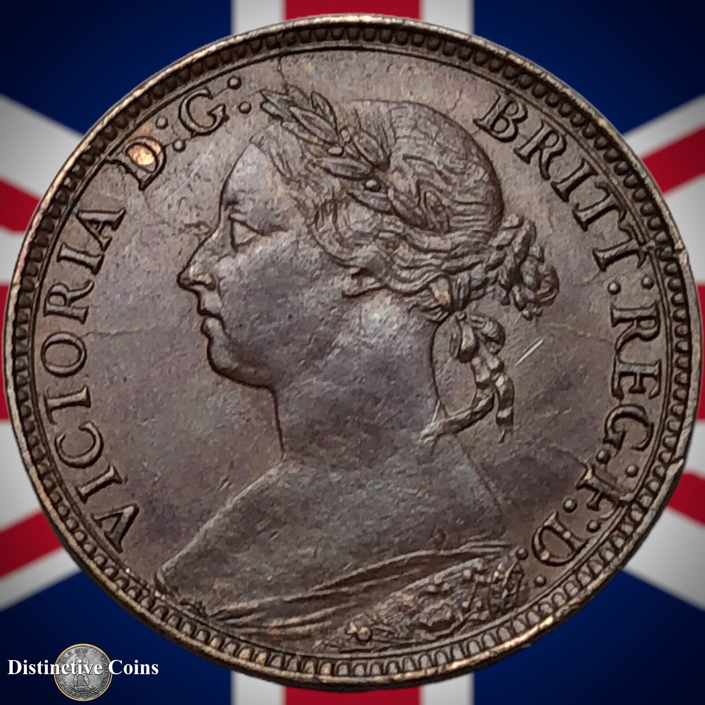 Great Britain 1881 Farthing 1/4d GB3872