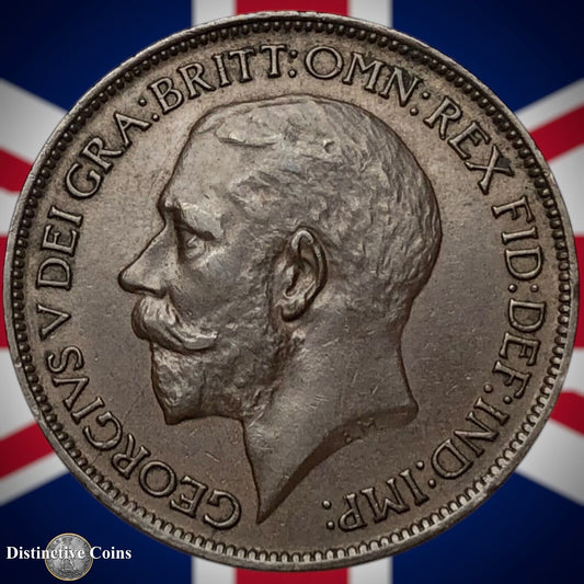 Great Britain 1922 Half Penny 1/2d GB5899