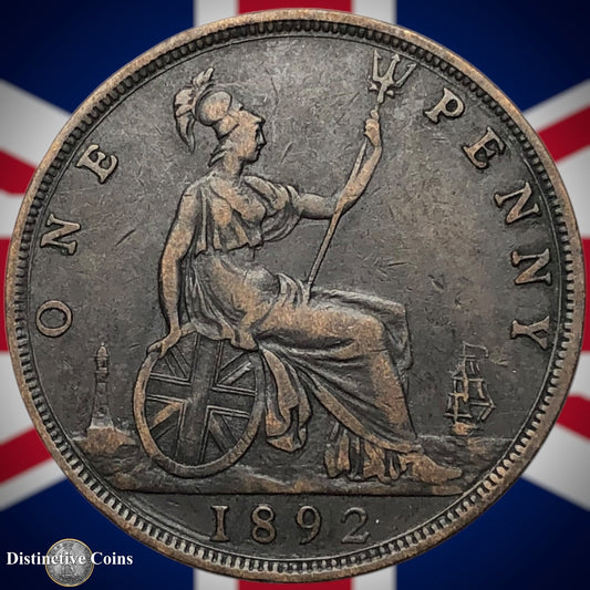 Great Britain 1892 Penny 1d GB6544