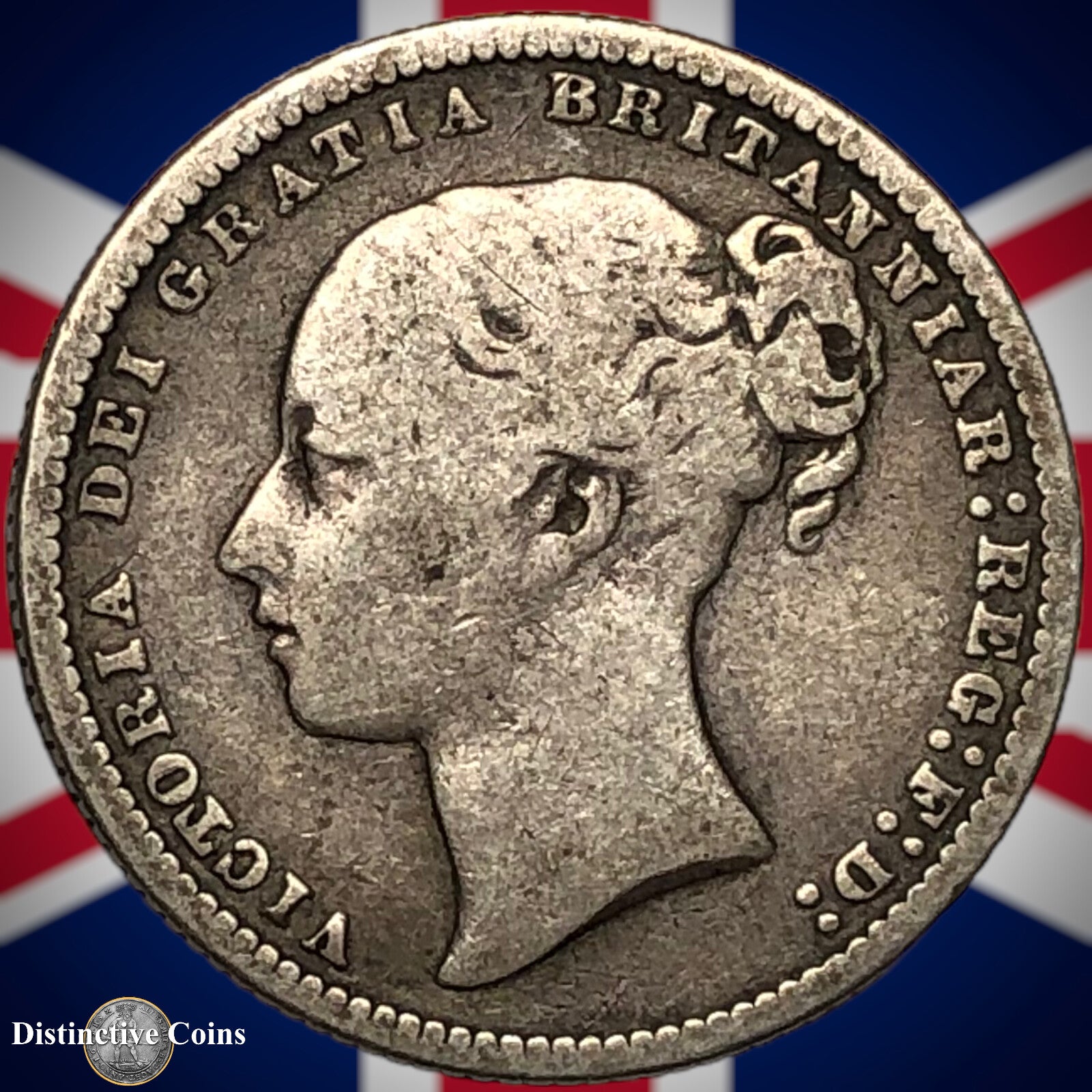 Great Britain 1875 British One Shilling GB0361