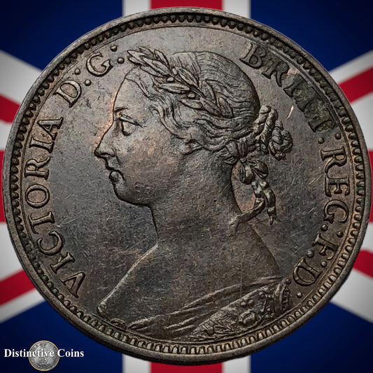 Great Britain 1893 Farthing 1/4d GB4369