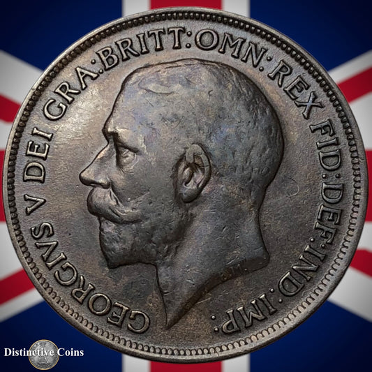 Great Britain 1913 Penny 1d GB6808