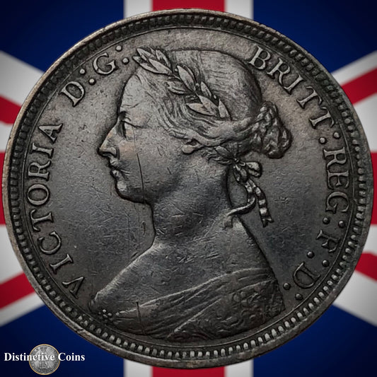 Great Britain 1891 Half Penny 1/2d GB5686