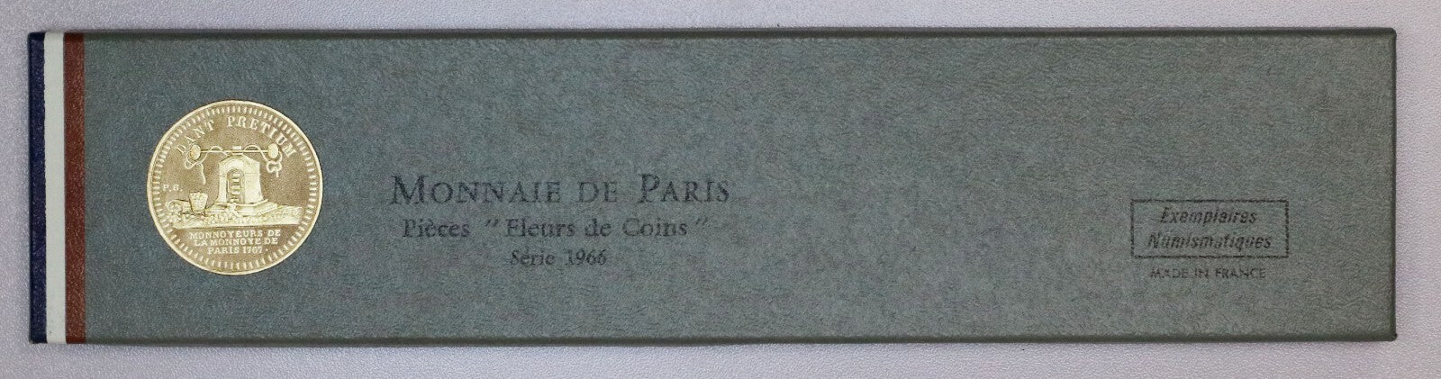 France 1966 Monnaie de Paris Fleurs De Coins Paris Mint 8 Coin Set D033