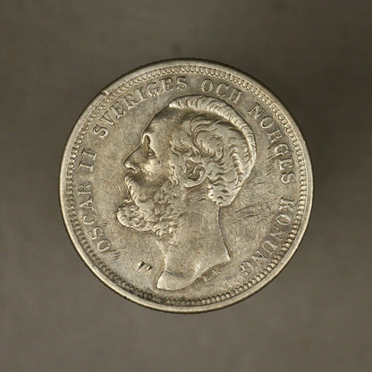 Sweden 1884 Krona
