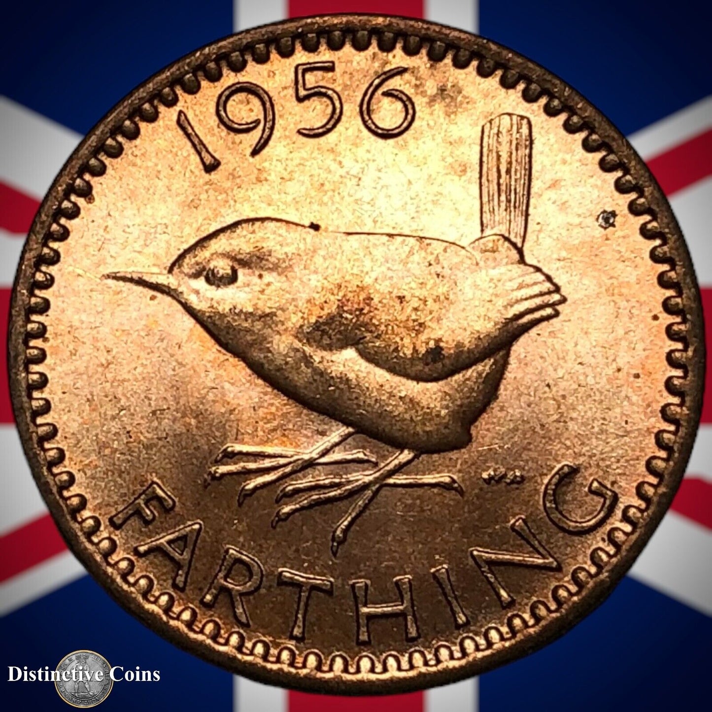 Great Britain 1956 Farthing 1/4d GB5007