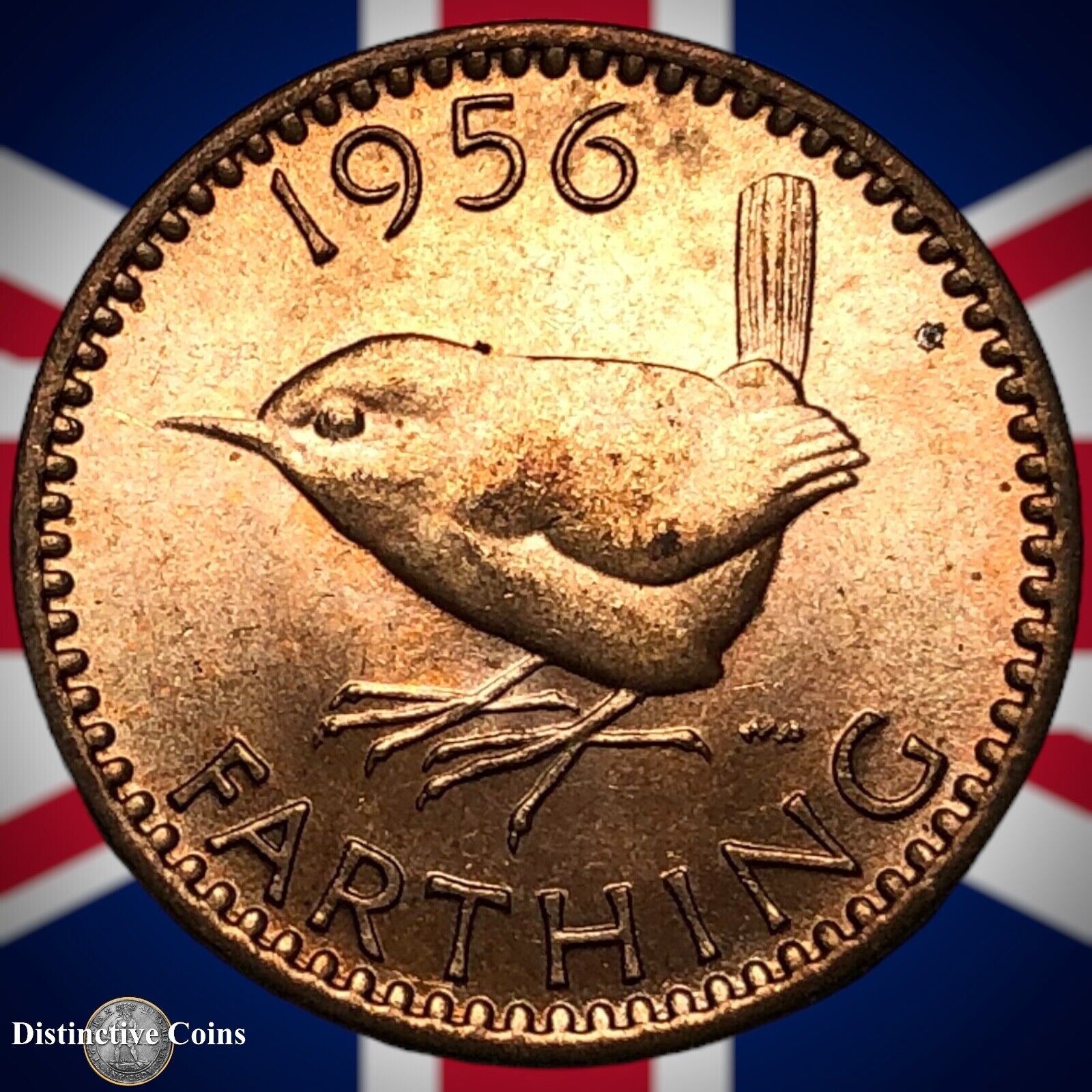 Great Britain 1956 Farthing 1/4d GB5007