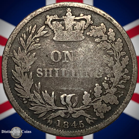 Great Britain 1845 British One Shilling GB0198