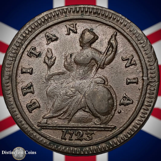 Great Britain 1723 Half Penny 1/2d GB5030