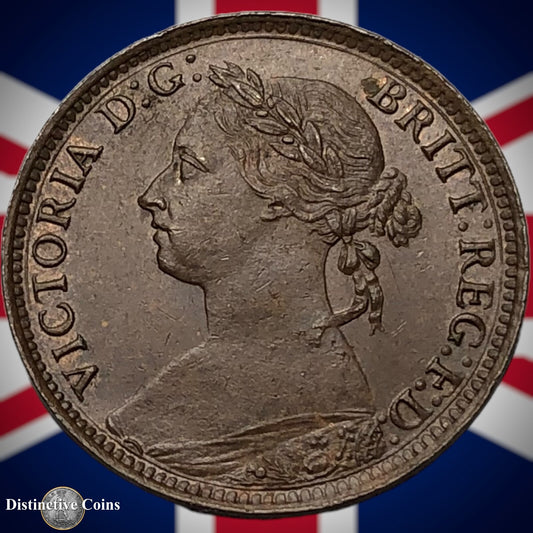 Great Britain 1890 Farthing 1/4d GB4287
