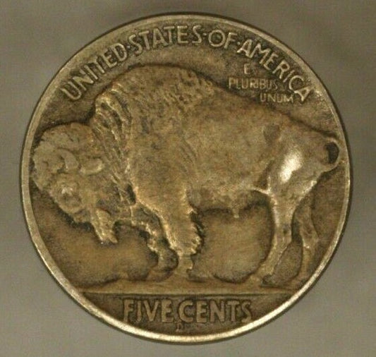 1919 D Buffalo Nickel Circulated Nice         
