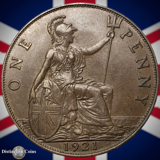Great Britain 1921 Penny 1d GB6989