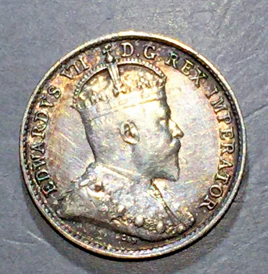 CANADA 1904 5 Cents   KM-13  