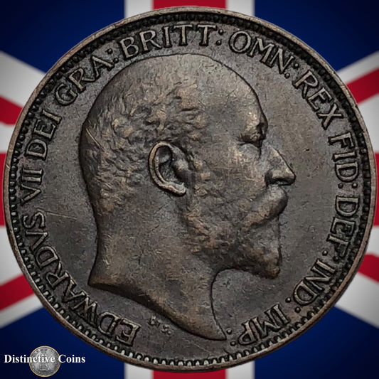 Great Britain 1904 Farthing 1/4d GB4555