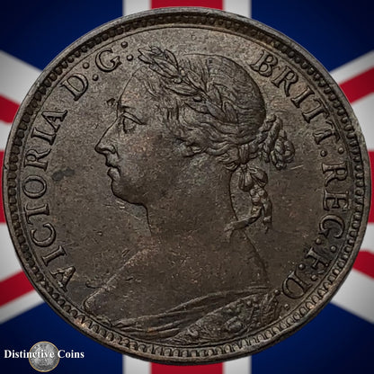Great Britain 1890 Farthing 1/4d GB4277