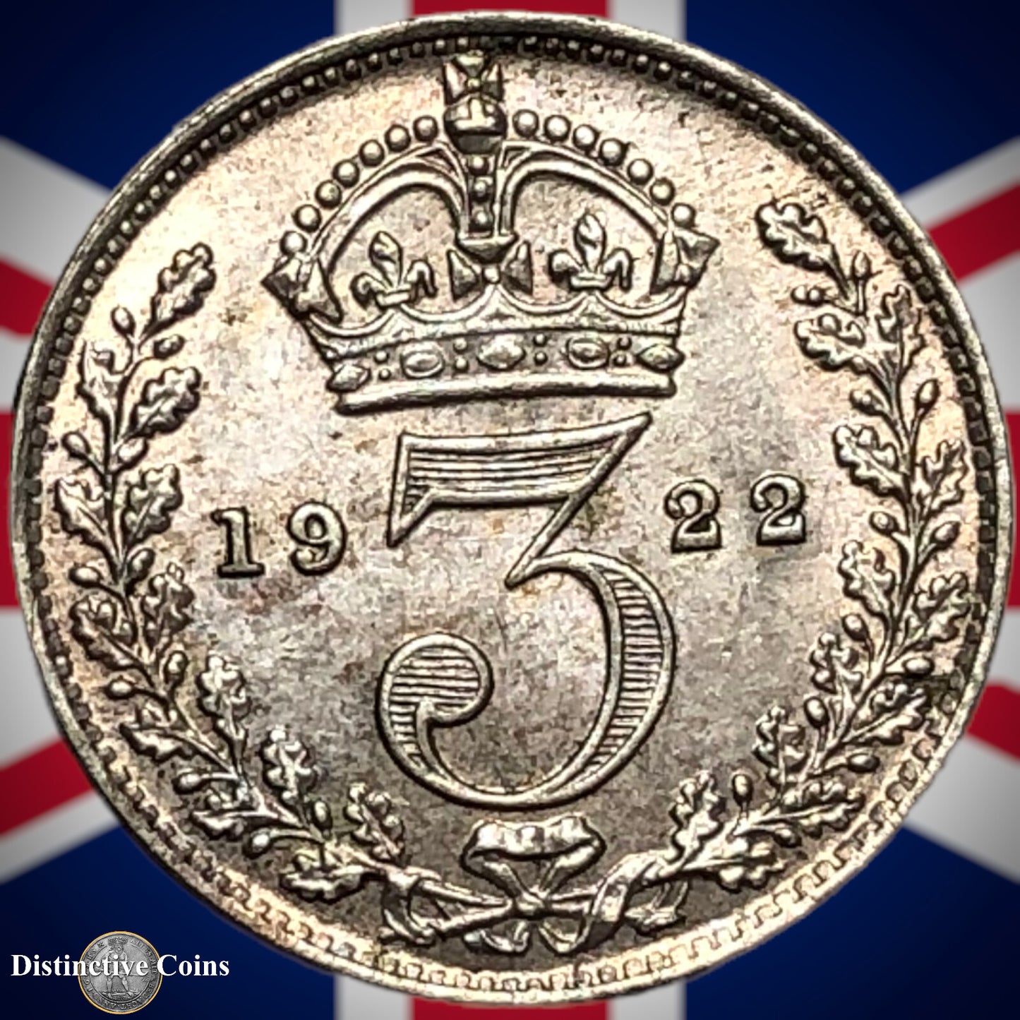 Great Britain 1922 Three Pence GB2205