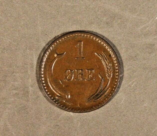 1889 CS Denmark Ore Nice Details        