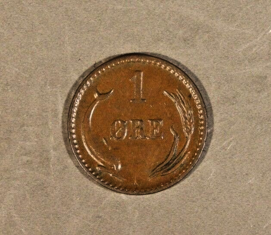 1889 CS Denmark Ore Nice Details        