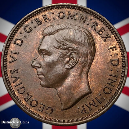 Great Britain 1942 Half Penny 1/2d GB6024