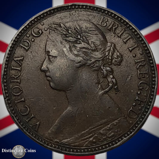Great Britain 1875 H Farthing 1/4d GB3756