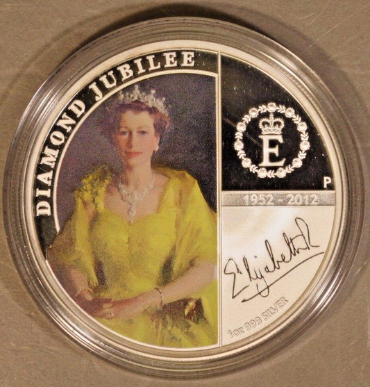2012 Australia Dollar Proof Q.E.II Commemoration 50 Years 