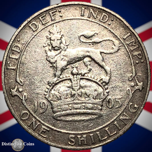 Great Britain 1905 British One Shilling GB0789