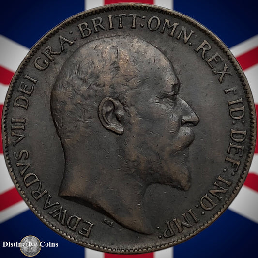 Great Britain 1910 Penny 1d GB6719