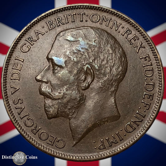 Great Britain 1921 Penny 1d GB6975