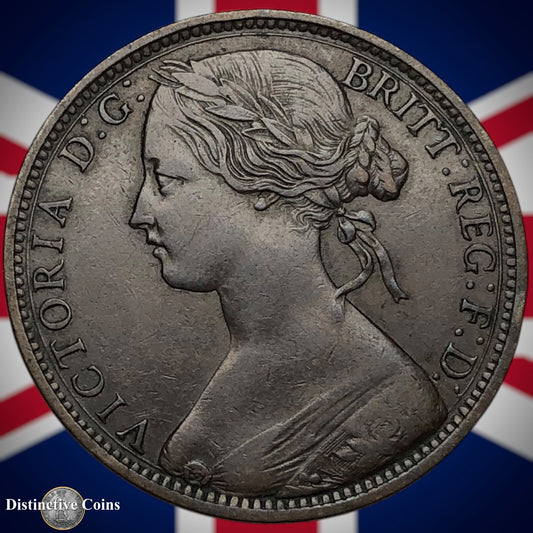 Great Britain 1862 Penny 1d GB6221