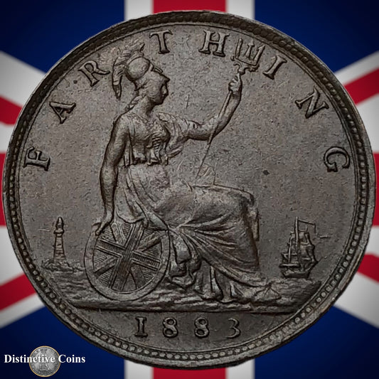 Great Britain 1883 Farthing 1/4d GB4059