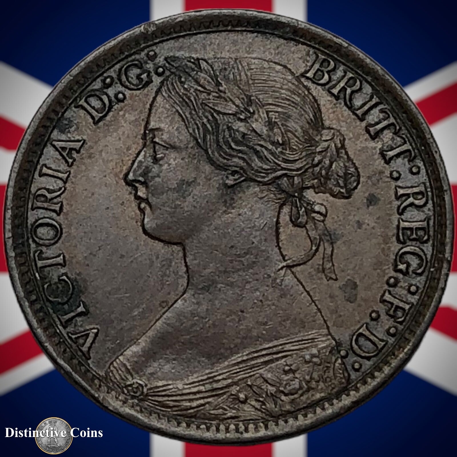 Great Britain 1872 Farthing 1/4d GB3664