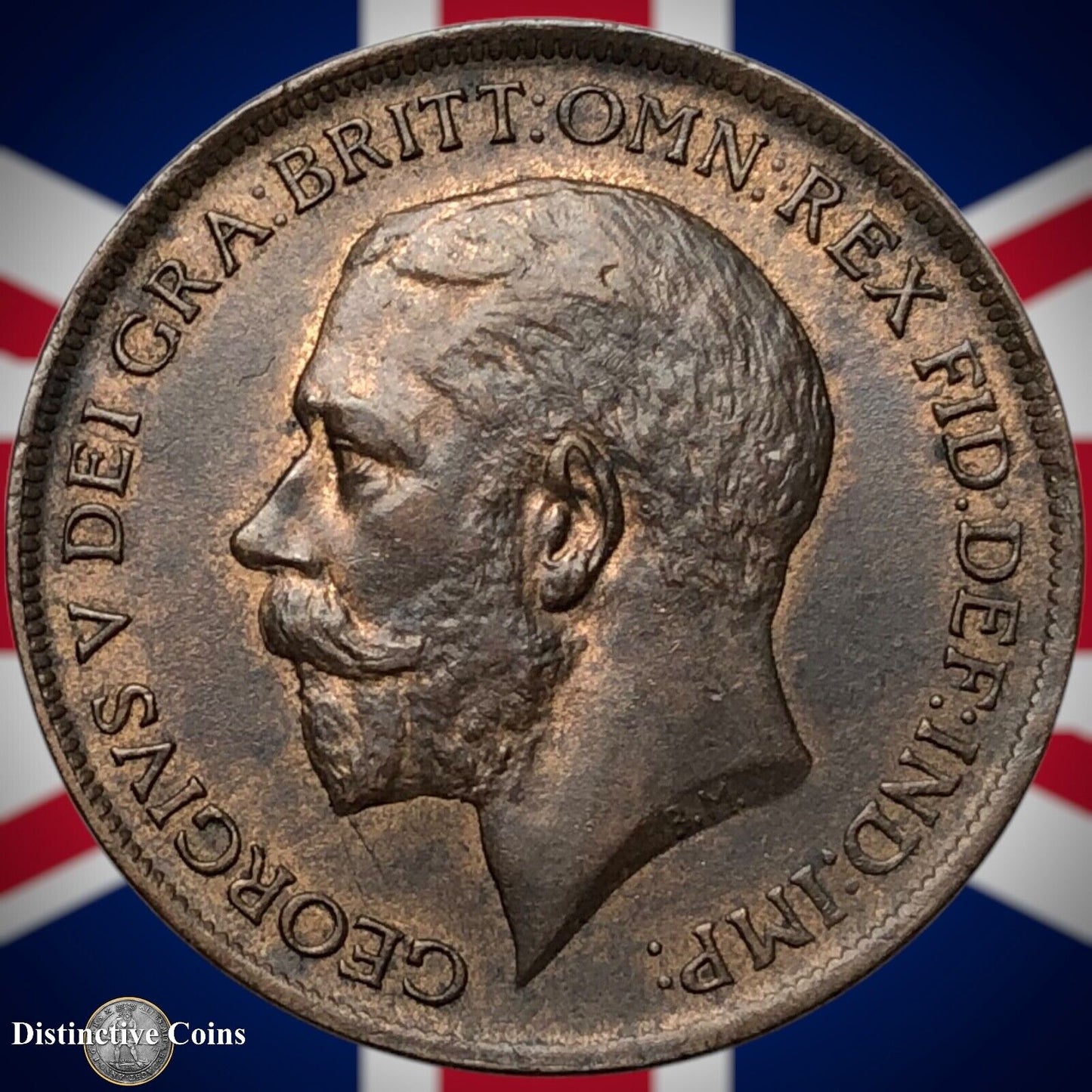 Great Britain 1911 Penny 1d GB6749