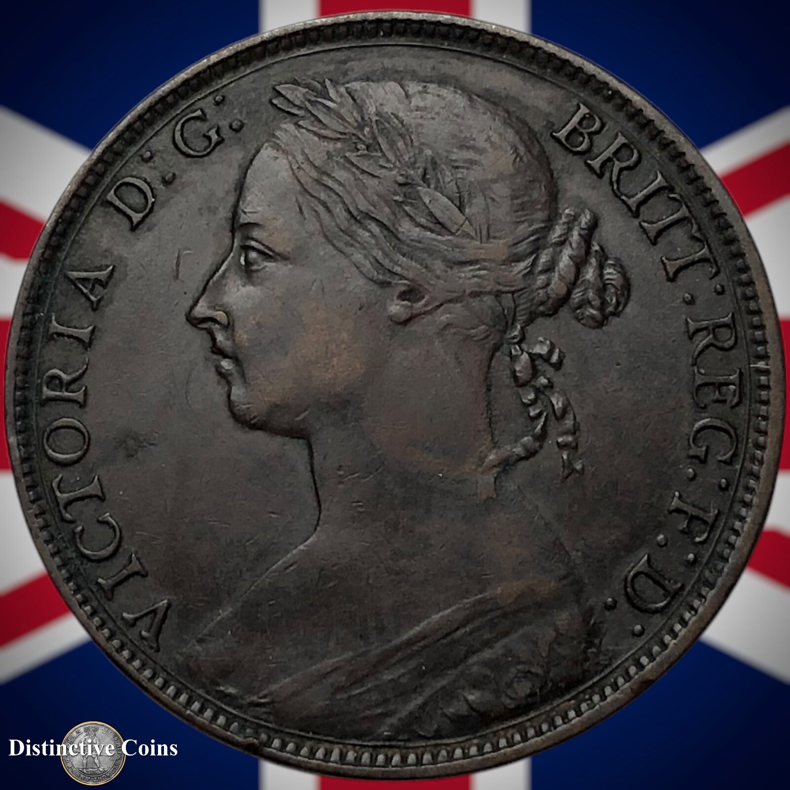 Great Britain 1892 Penny 1d GB6551