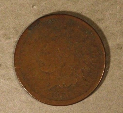 1866 Indian Head Cent Circulated     