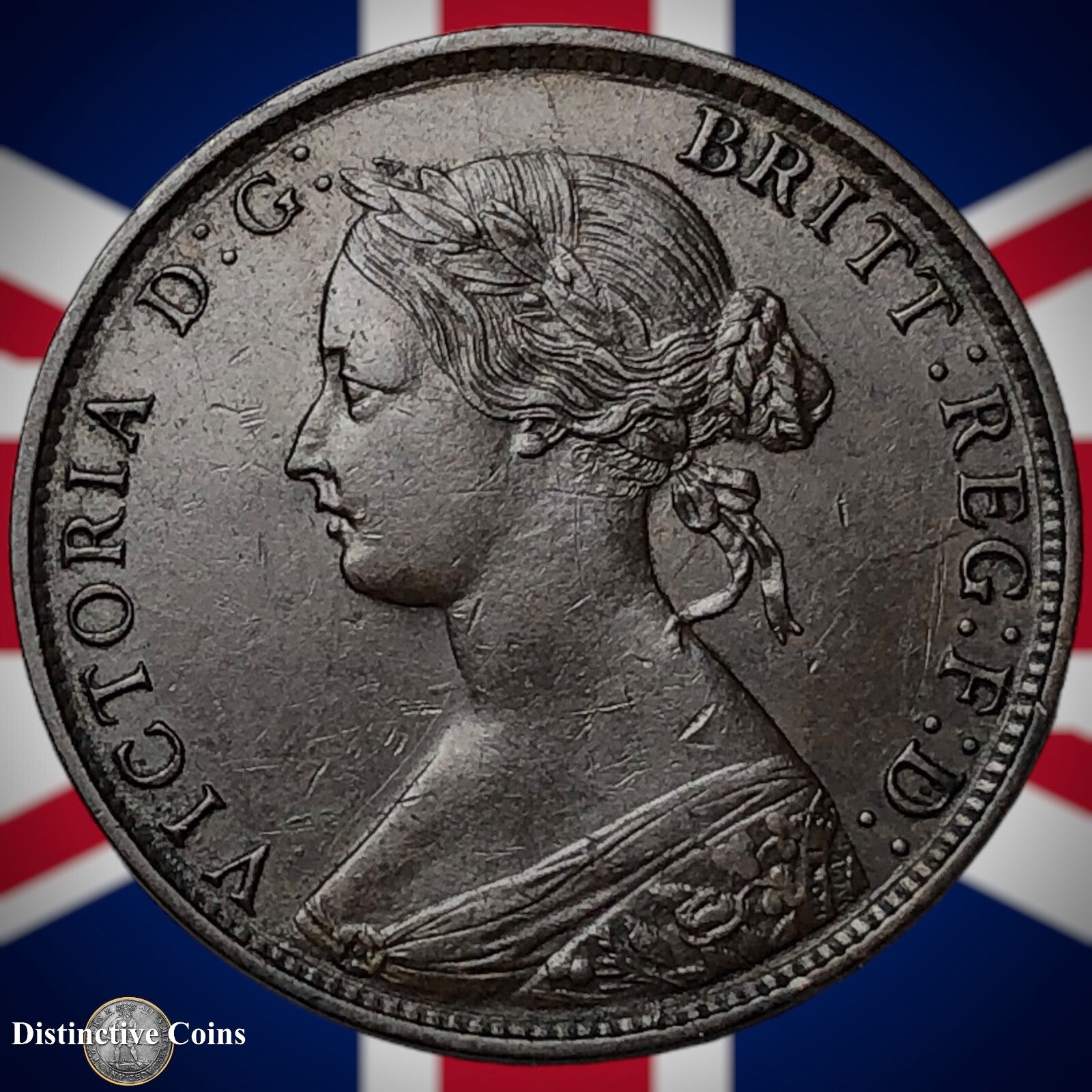 Great Britain 1862 Half Penny 1/2d GB5432