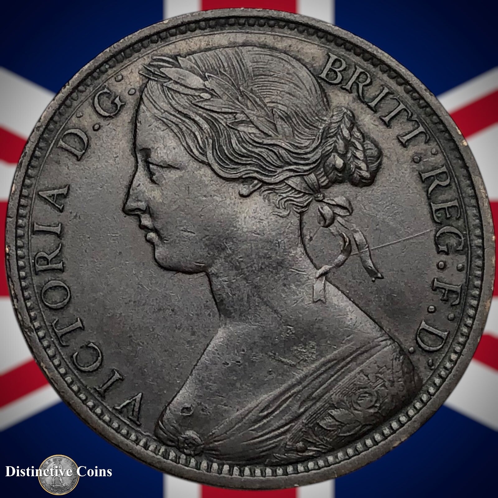 Great Britain 1862 Penny 1d GB6227
