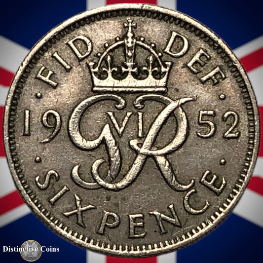 Great Britain 1952 Six Pence GB1798